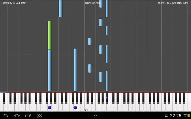 MIDI Melody android App screenshot 2