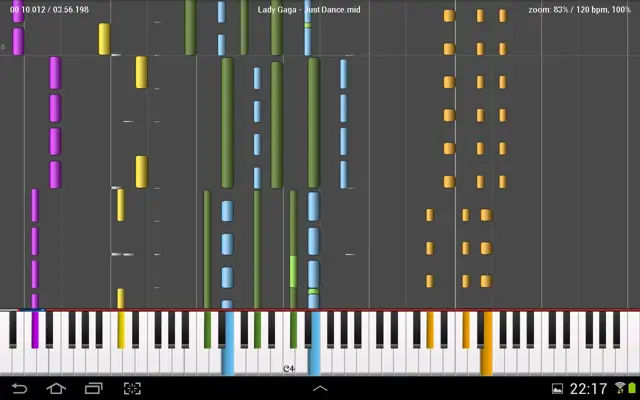 MIDI Melody android App screenshot 5